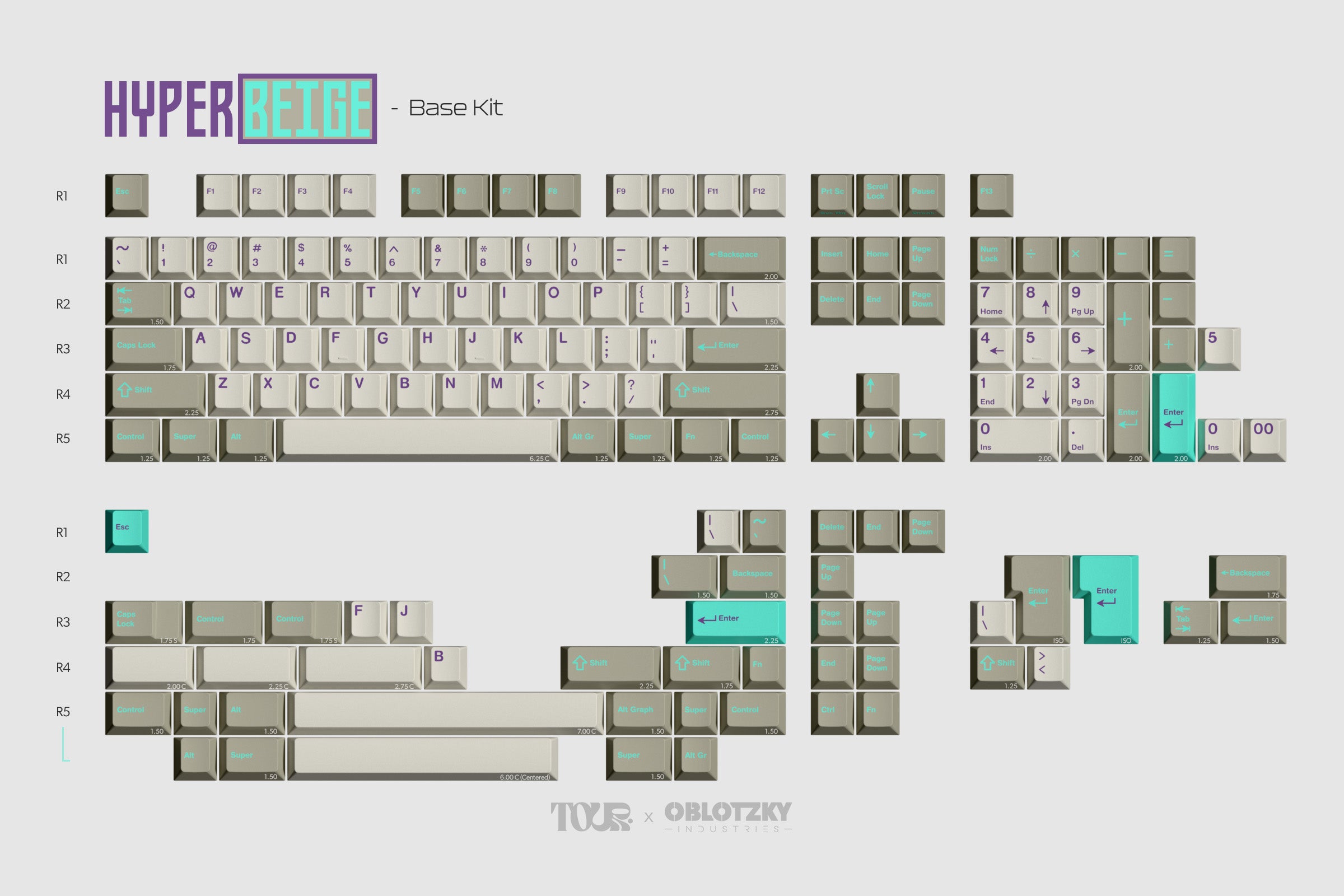 GMK CYL Hyperbeige