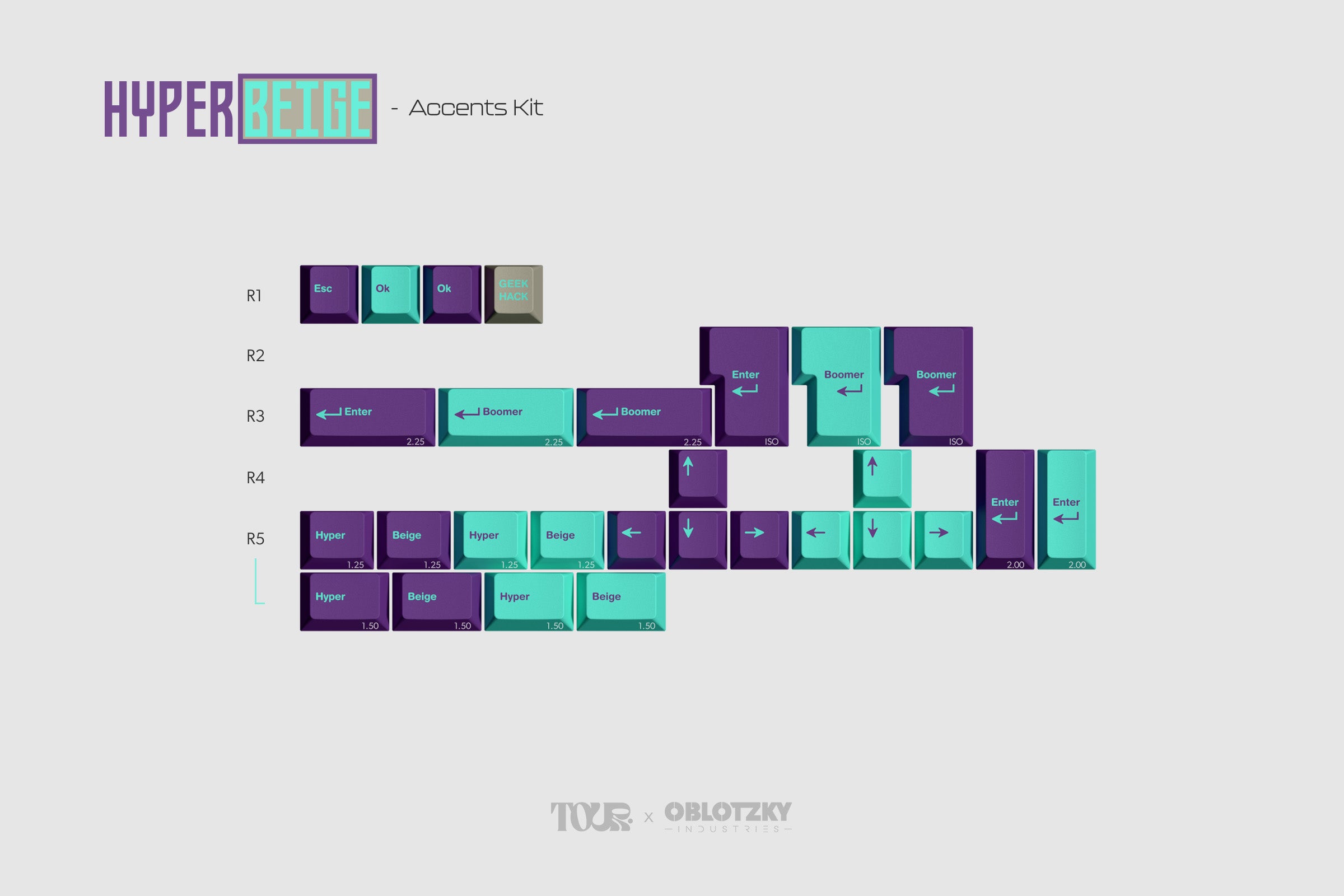 GMK CYL Hyperbeige