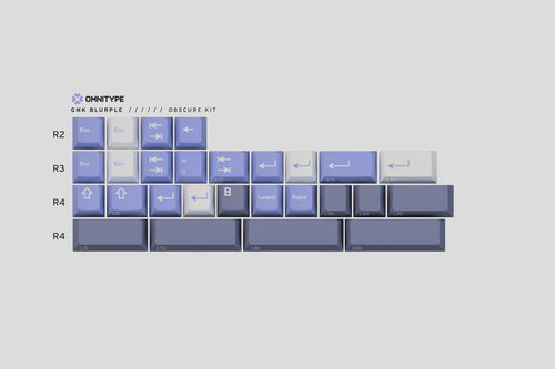 GMK CYL Blurple