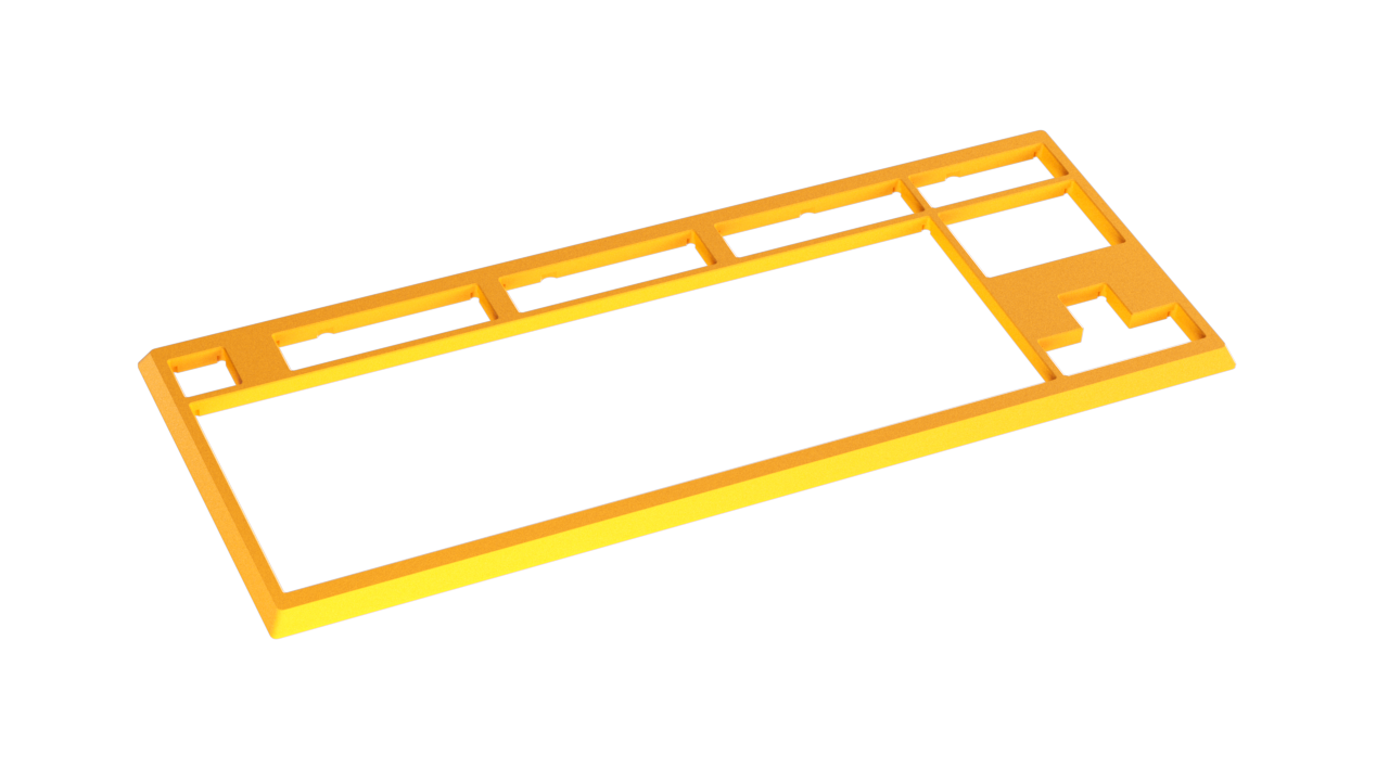 render of Keycult No. 3 Top Coated Yellow WK