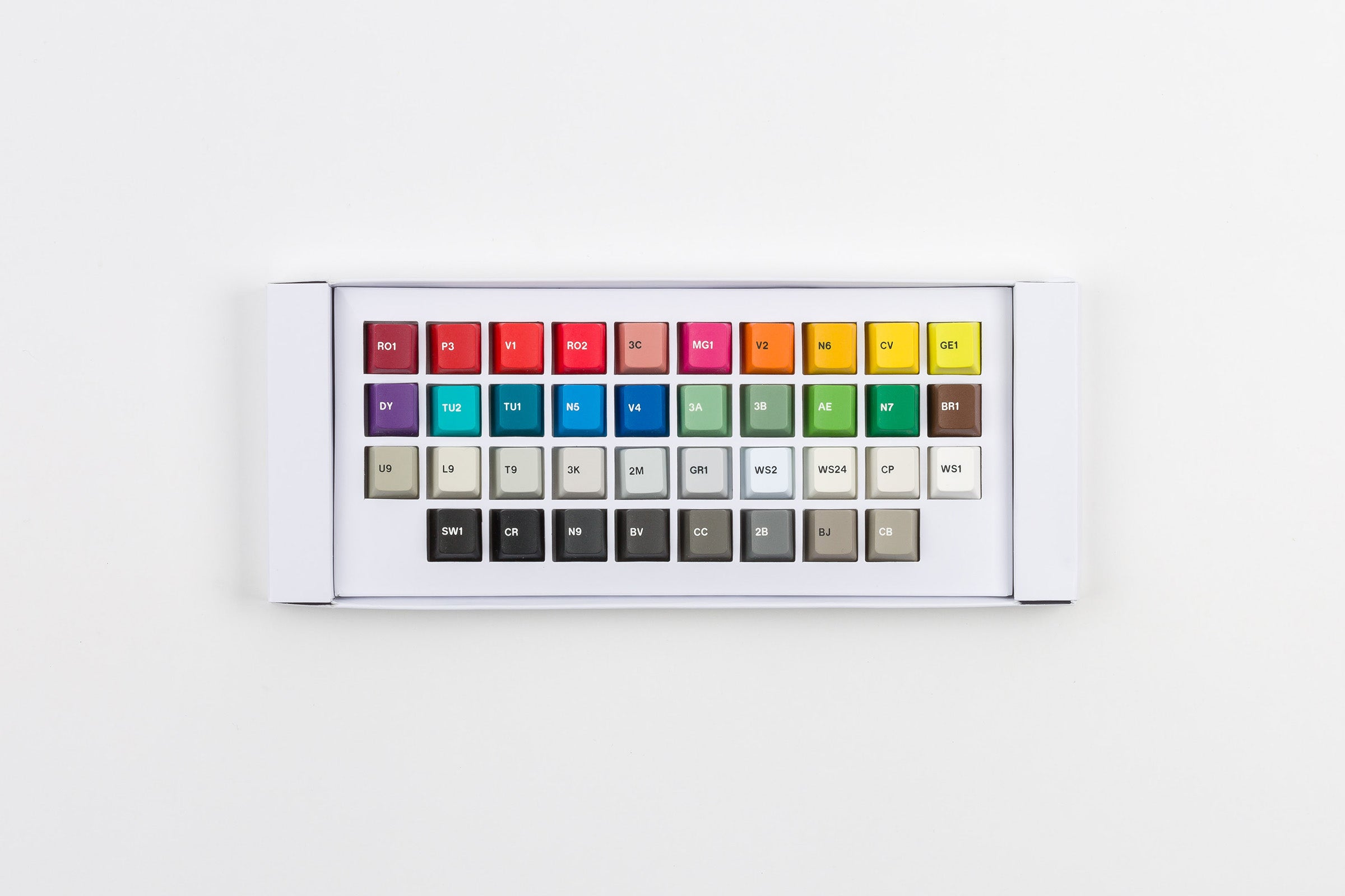 GMK Color Samples – Oblotzky Industries