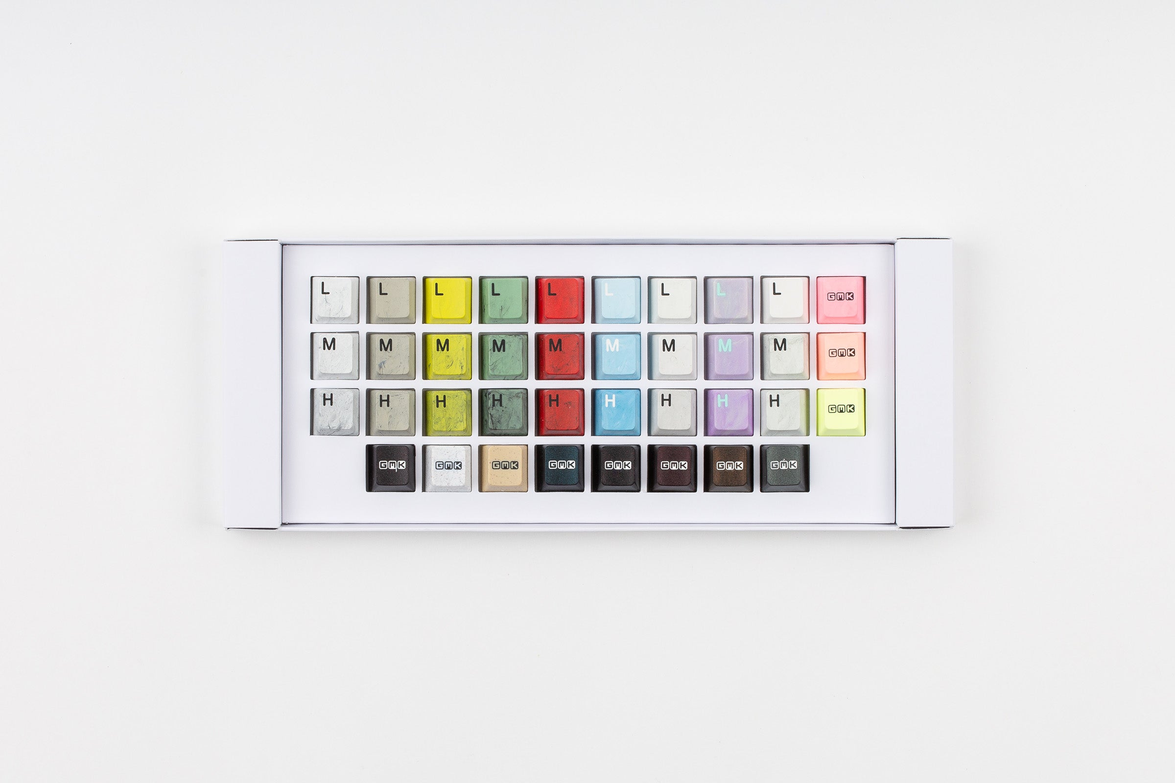 GMK Color Samples