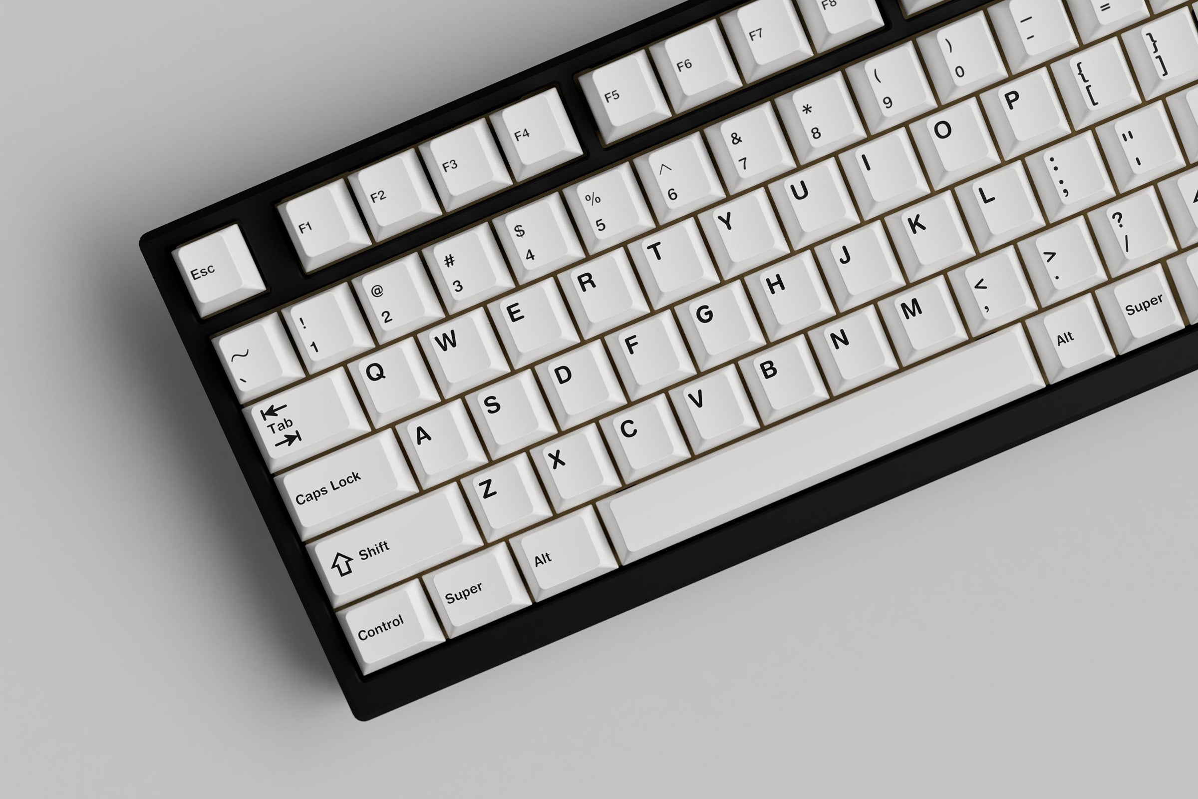 GMK CYL Classic Black on White