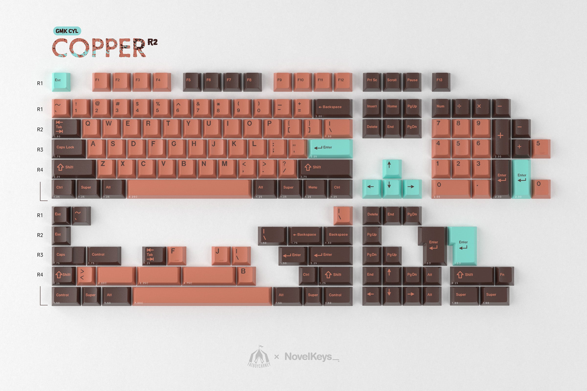 GMK CYL Copper R2 / GMK MTNU Copper