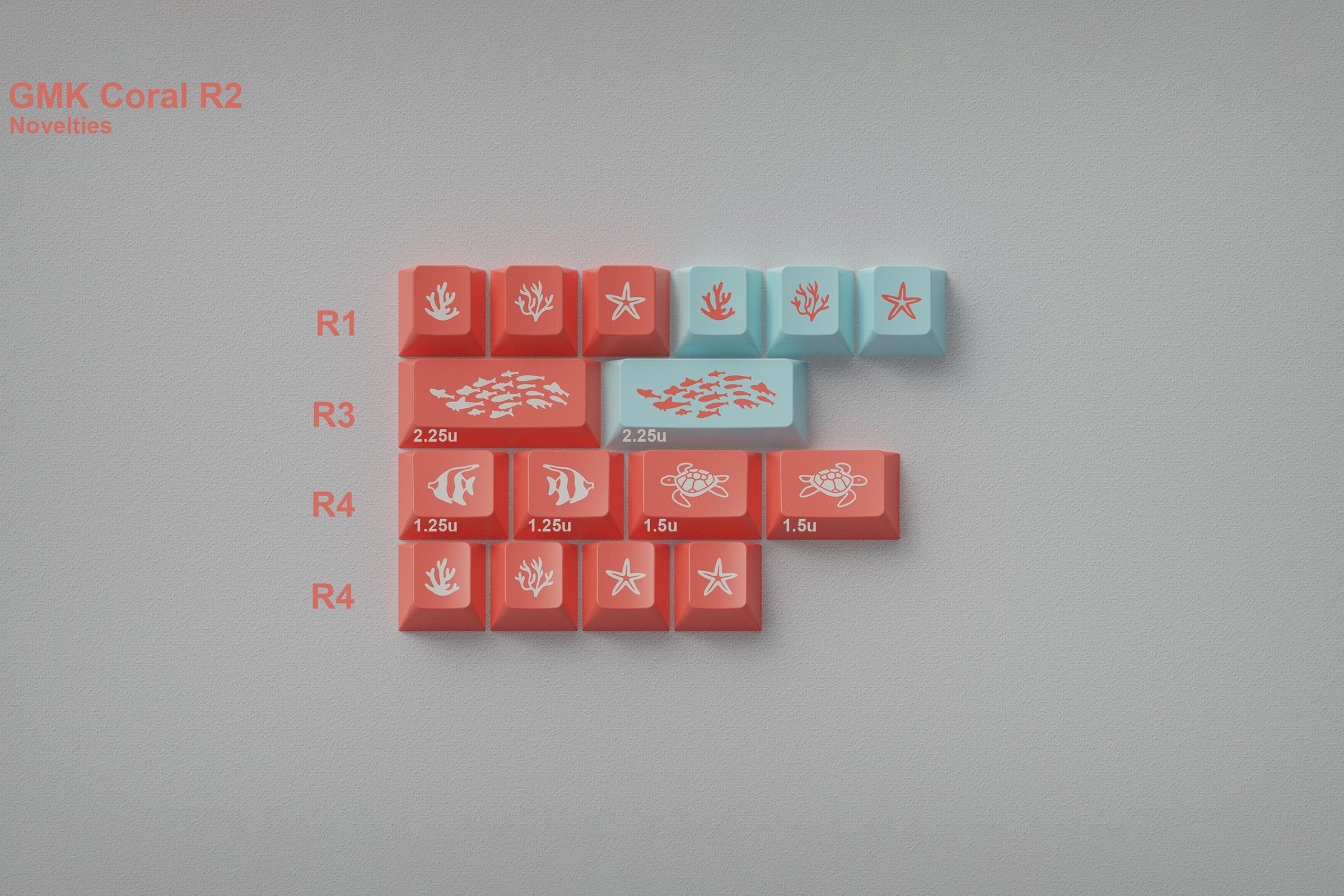 GMK CYL Coral R2