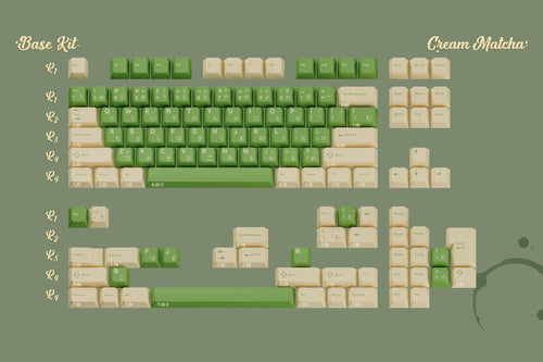 GMK CYL Cream Matcha