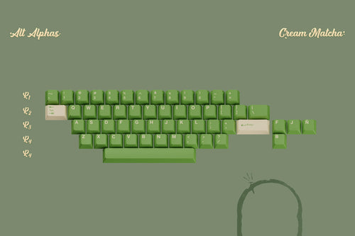 GMK CYL Cream Matcha