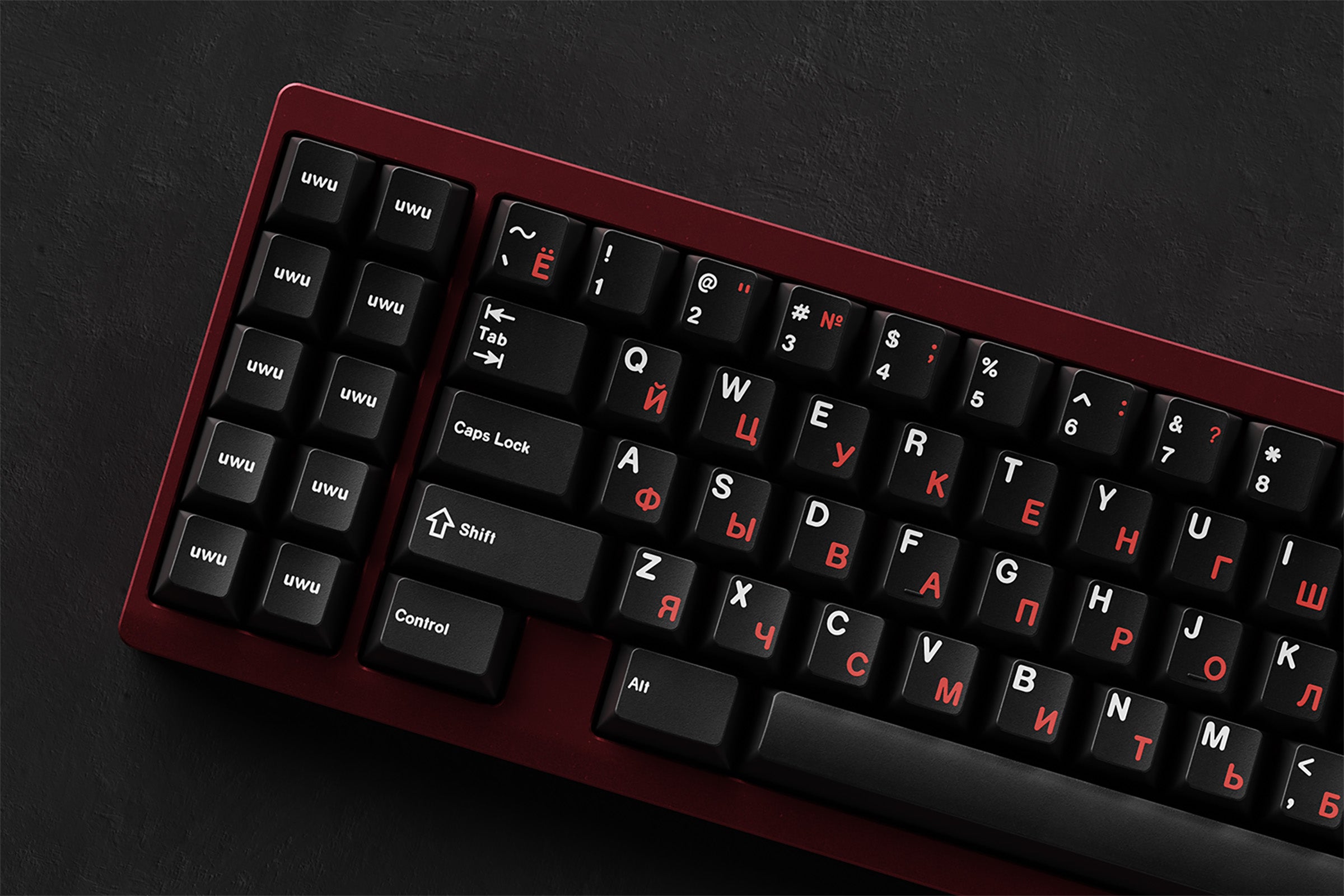 GMK CYL WoB Red Cyrillic