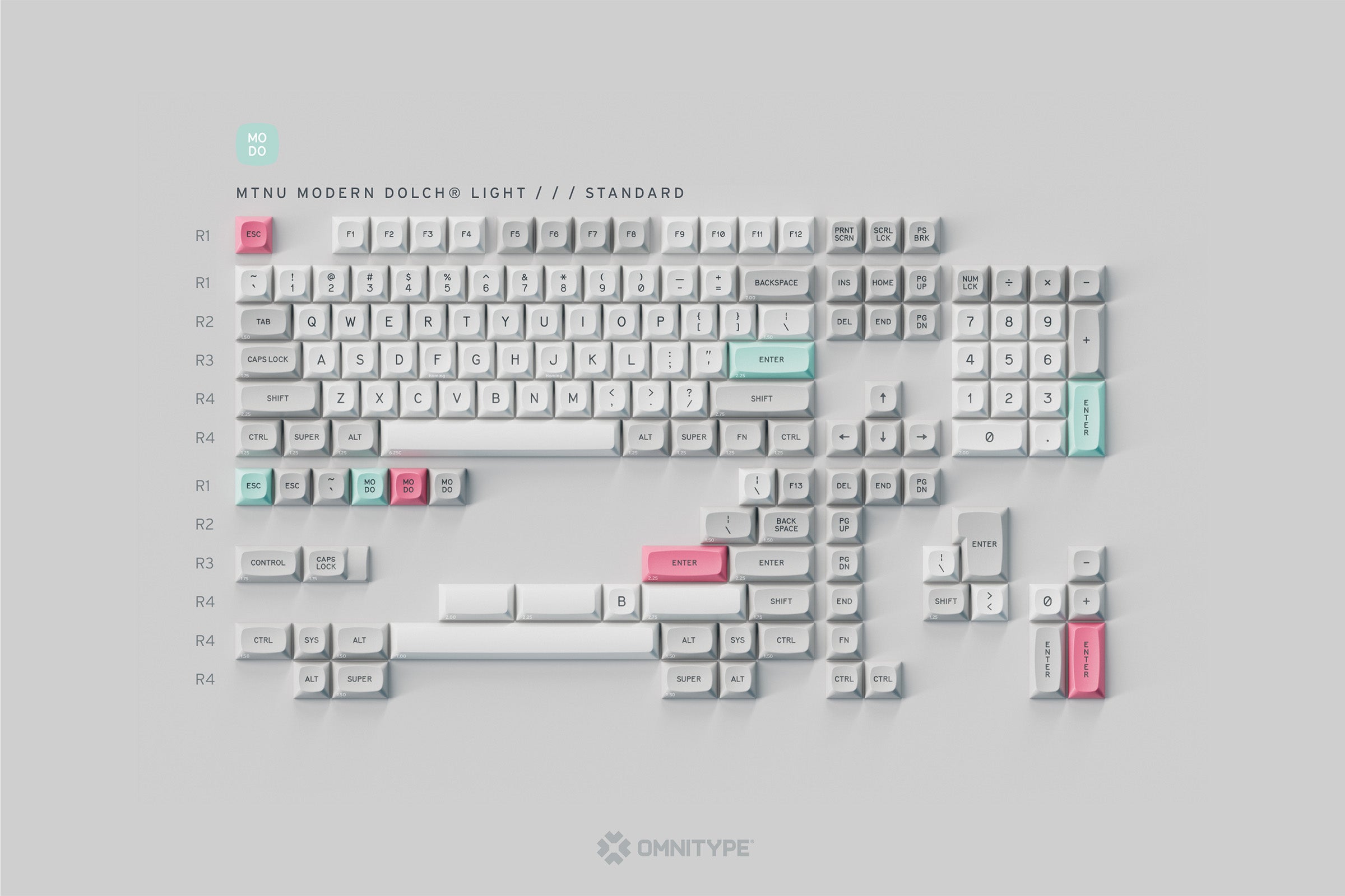 GMK MTNU Modo & ModoLight