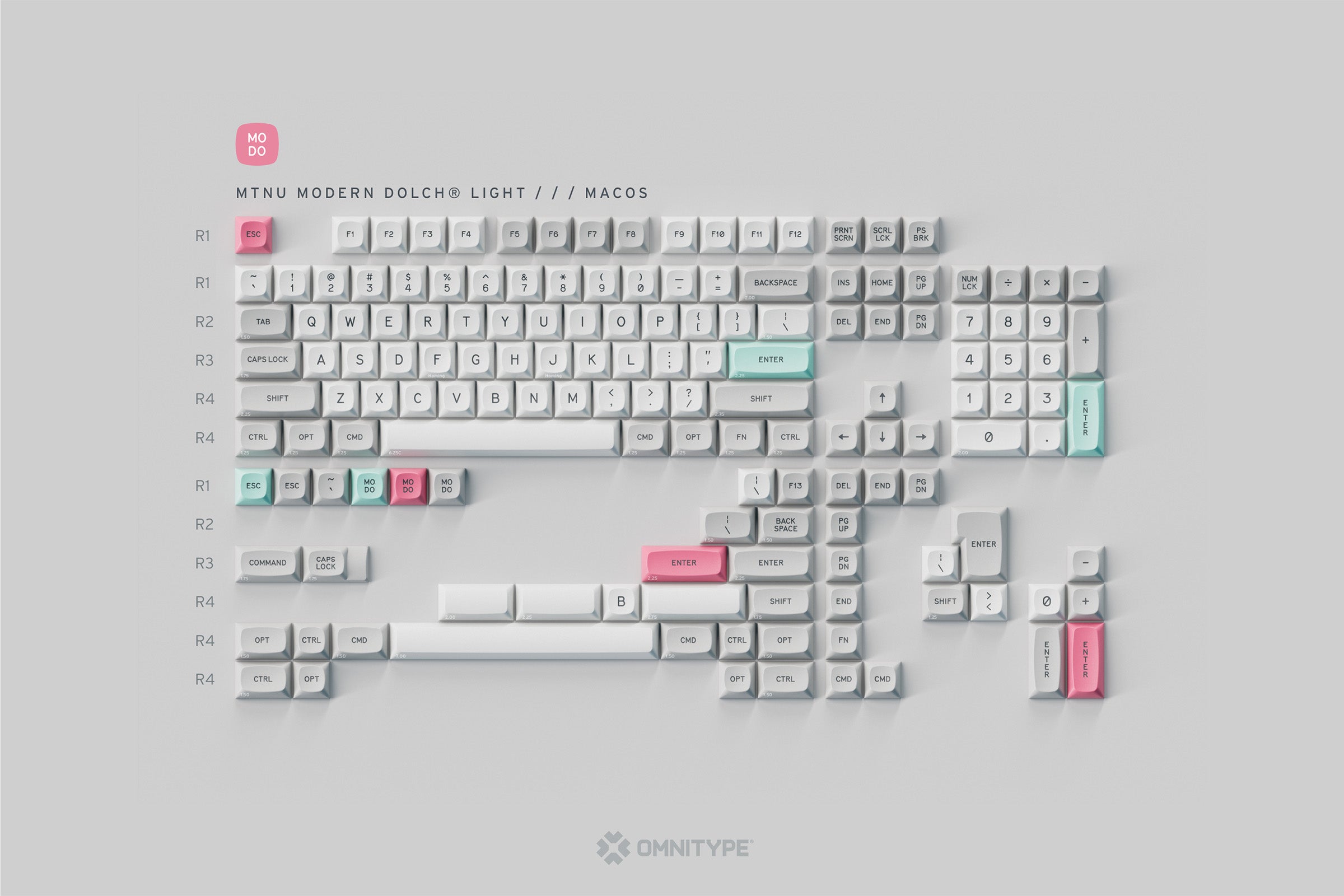 GMK MTNU Modo & ModoLight