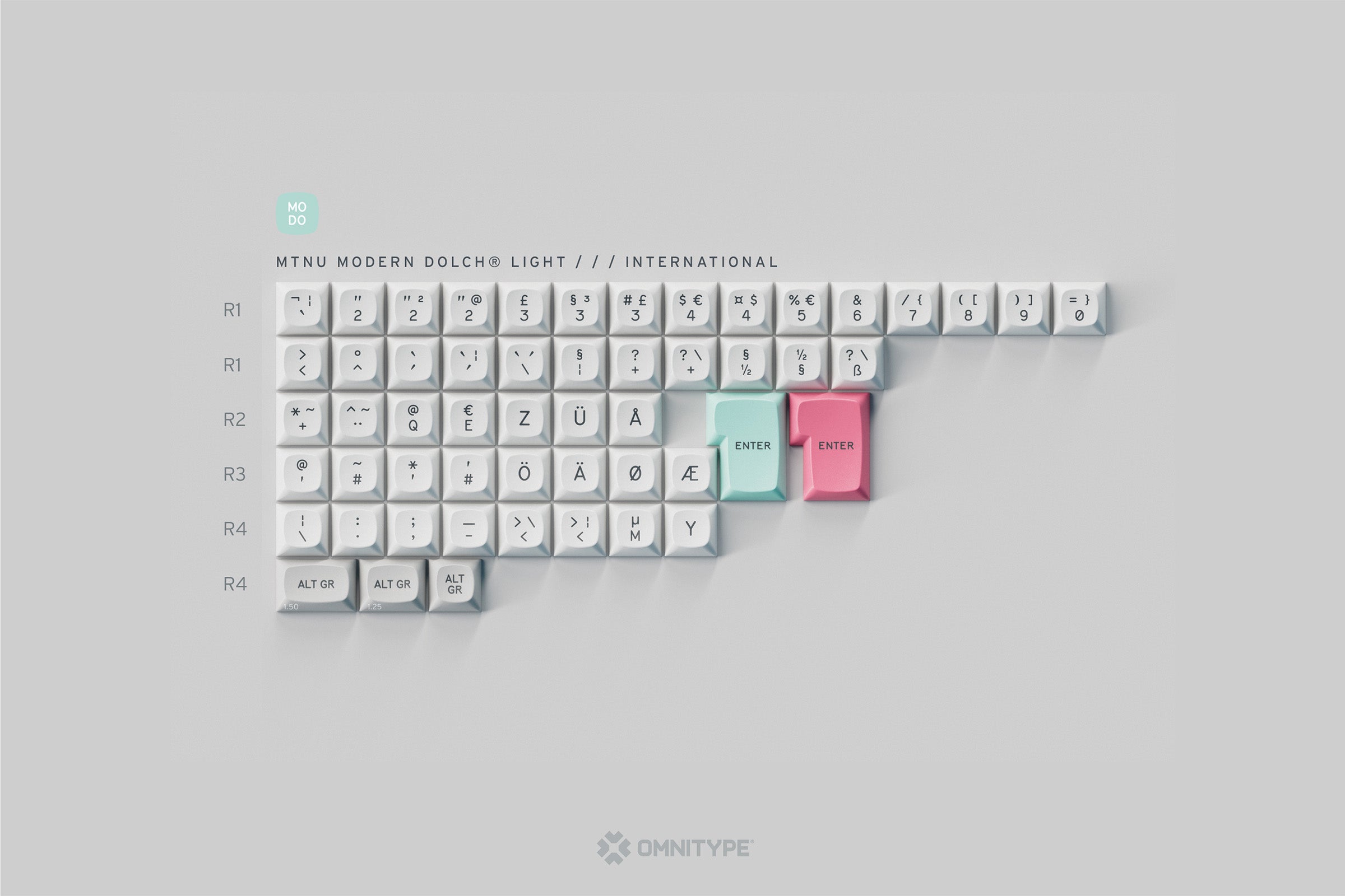 GMK MTNU Modo & ModoLight