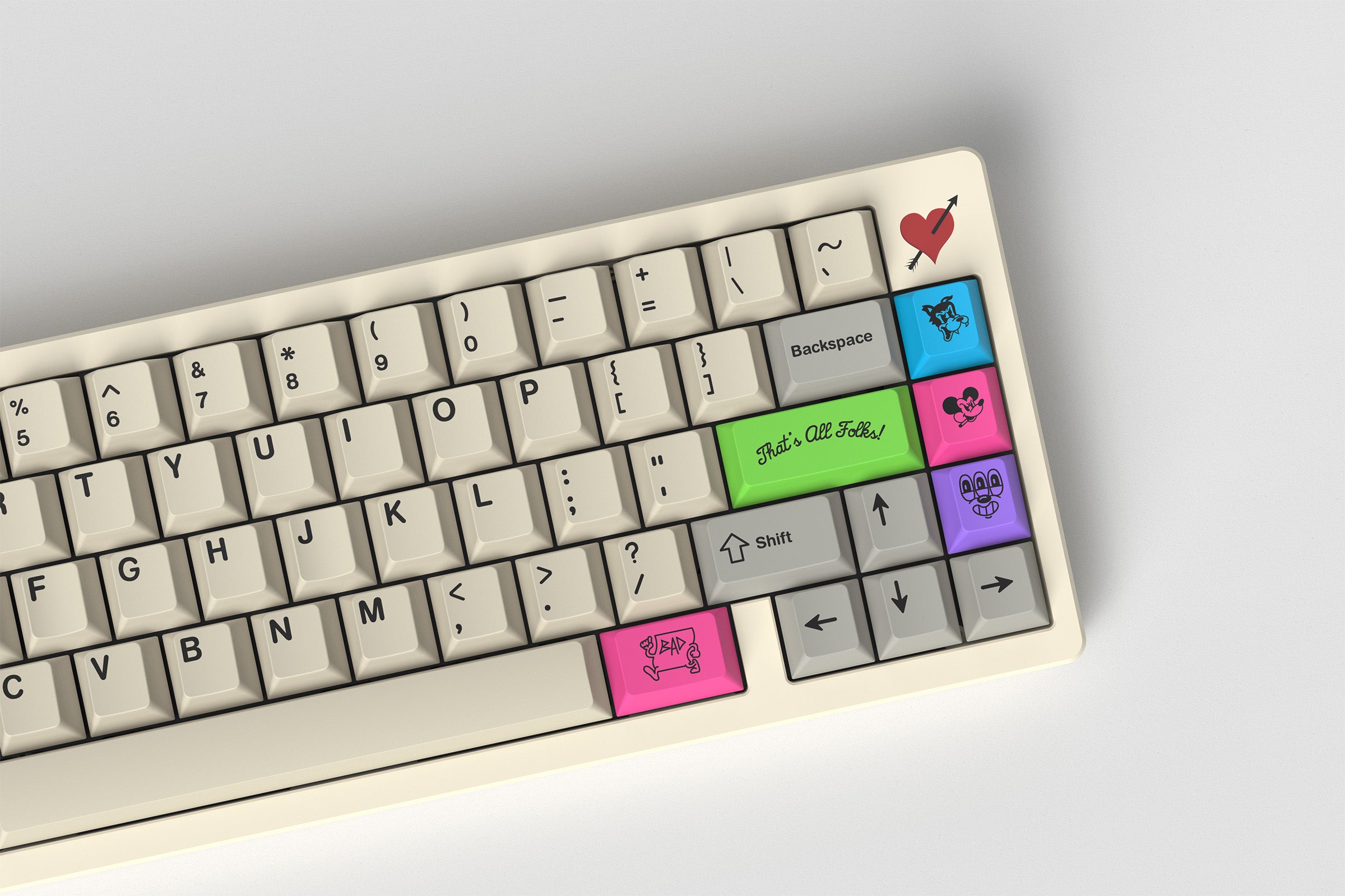 Keyboard Ruberis GMK CYL Rubrehose – Oblotzky Industries
